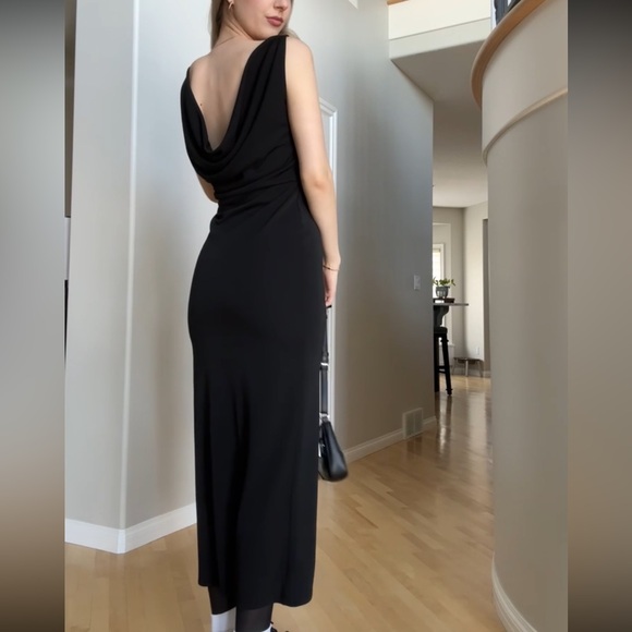 Zara black maxi dress - Picture 8 of 14